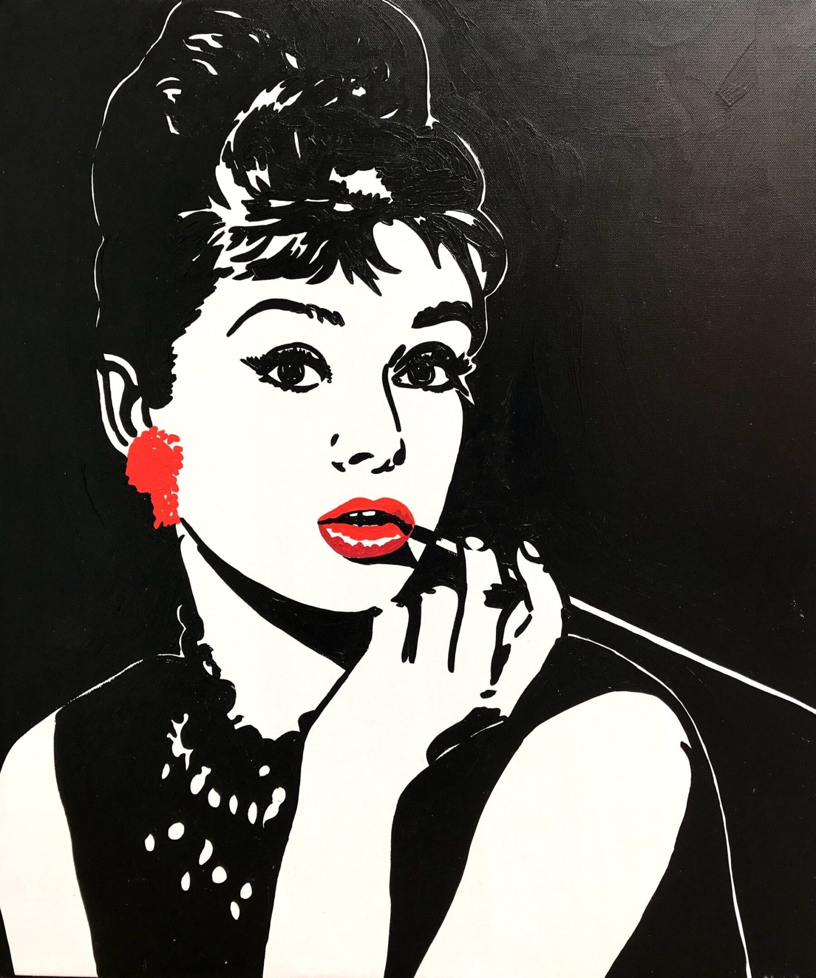 Mei 026 Audrey Hepburn 20x24"