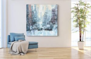 C052 (3) Cityscape 47x47"