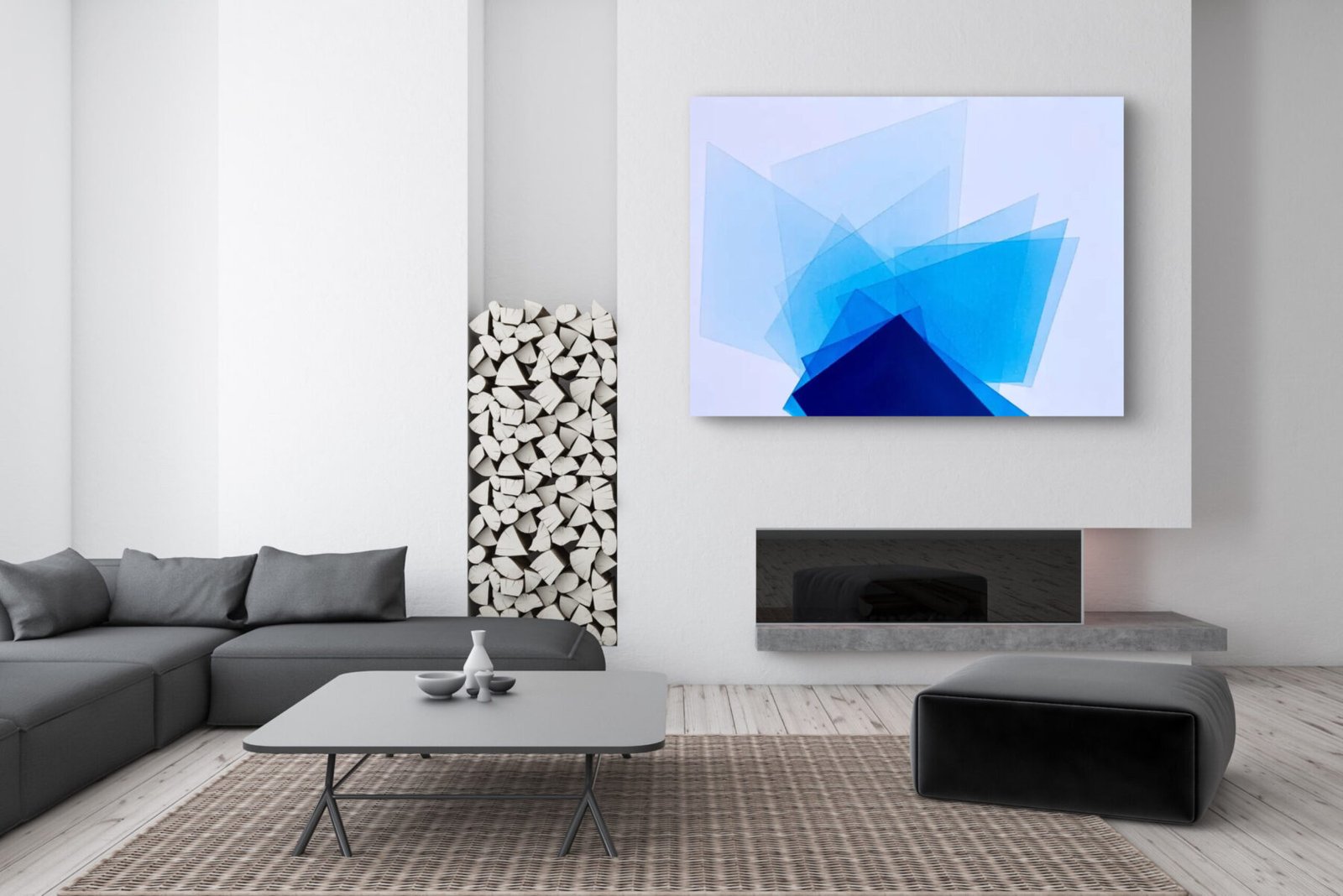 Gene Guo 035 Abstract (1) 35x47" - Image 3