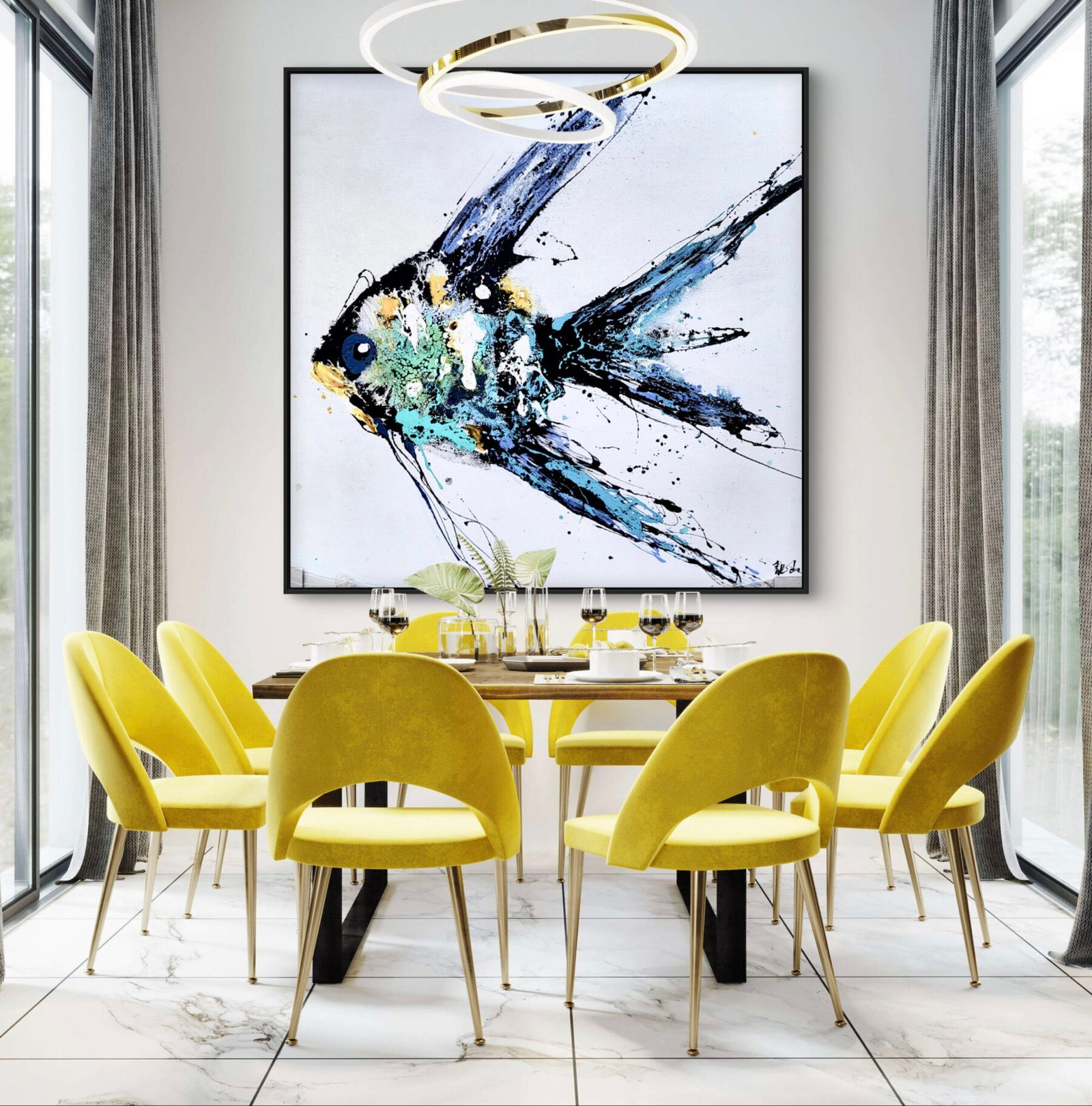 Qunce c6 Fish 56x56" - Image 2